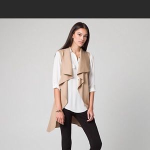 NWT Marciano  Khaki Waterfall Vest